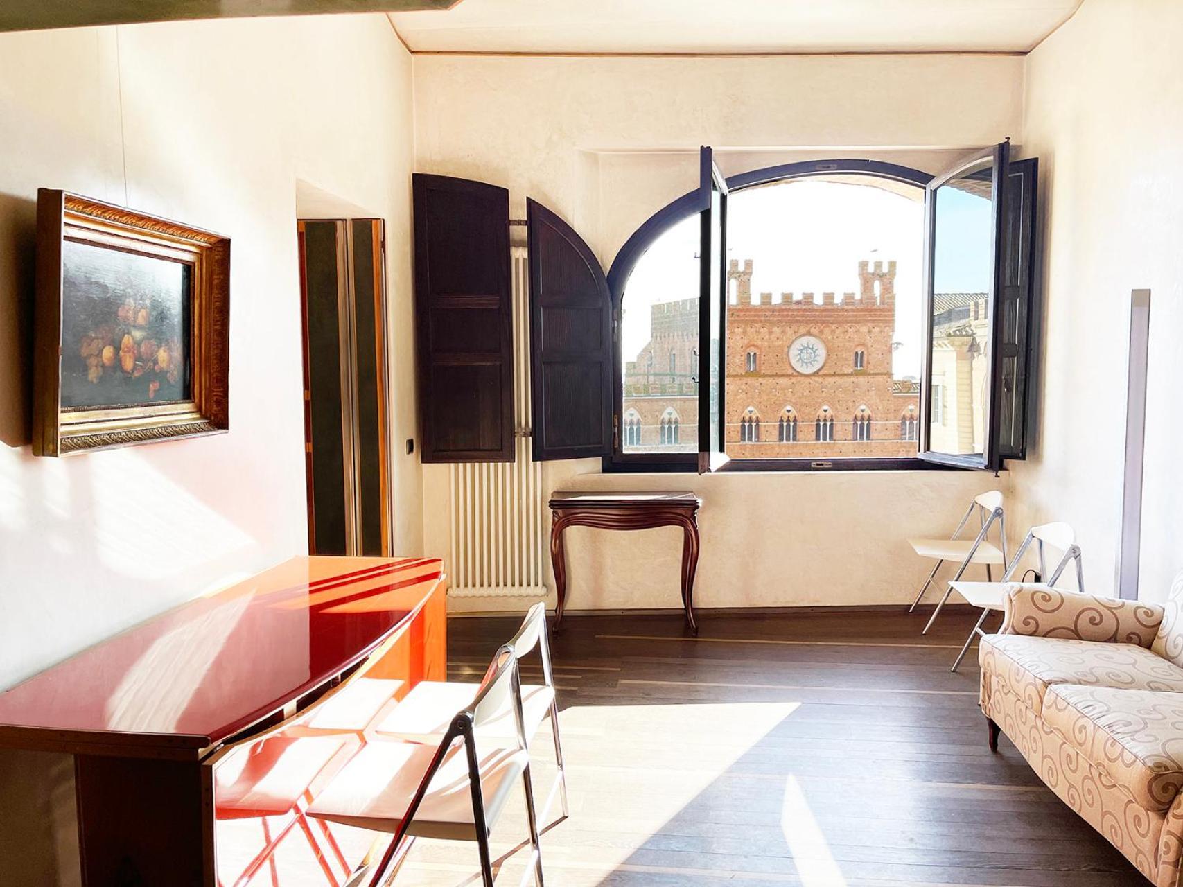 Il Campo 8: Piazza Del Campo Appartement Siena Buitenkant foto