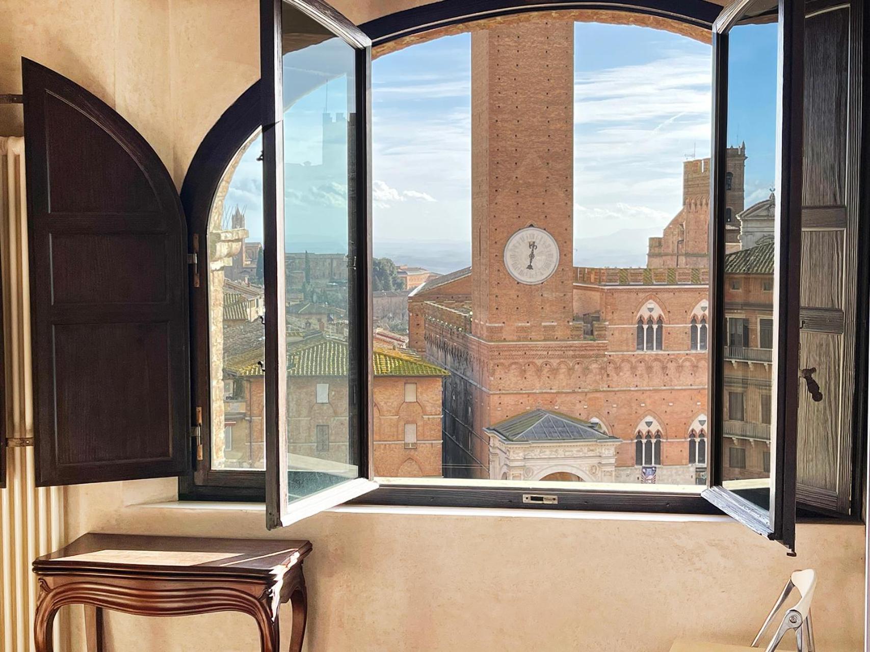 Il Campo 8: Piazza Del Campo Appartement Siena Buitenkant foto